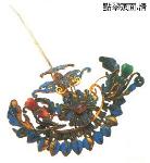 Hairpin with enamel, Qing