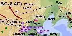 Map Han Dynasty