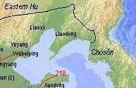 Map Qin Dynasty