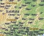 Map Tang Dynasty